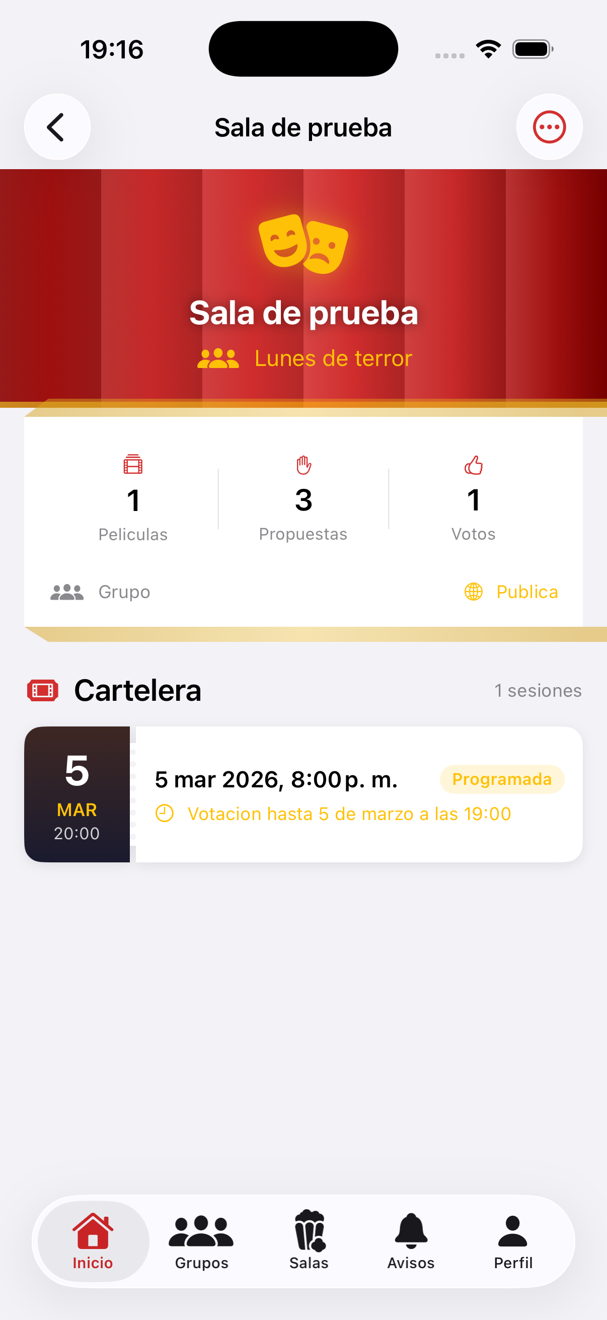 Sala de cine