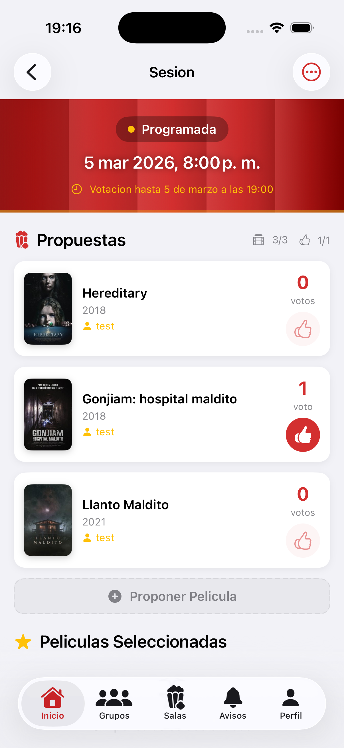 Sistema de votacion